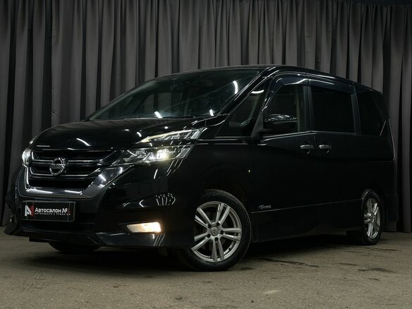 2017 Nissan Serena V (C27), чёрный, 1499777 рублей