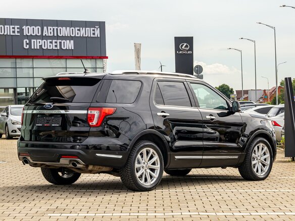 2019 Ford Explorer V Рестайлинг 2, чёрный, 2295000 рублей - вид 5
