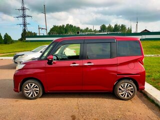 2020 Toyota Roomy I, пурпурный, 1050000 рублей, вид 4