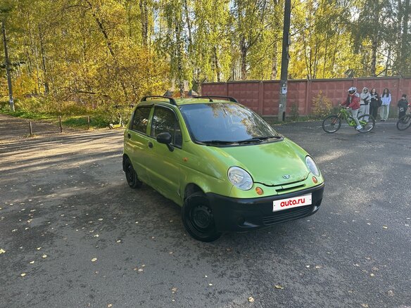 2005 Daewoo Matiz I Рестайлинг, зелёный, 83000 рублей
