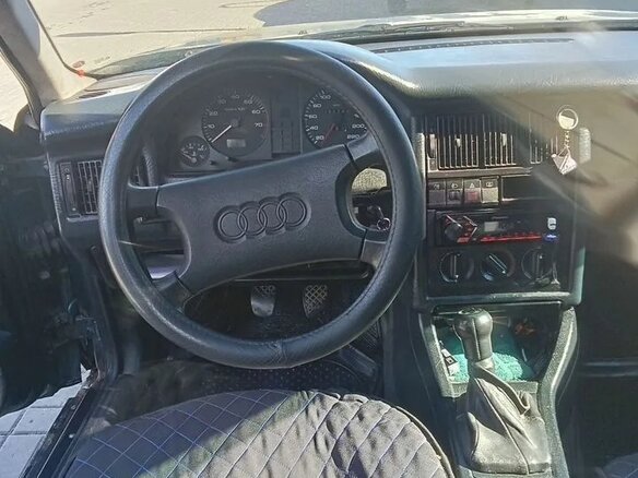 1991 Audi 80 V (B4), зелёный, 130000 рублей - вид 9