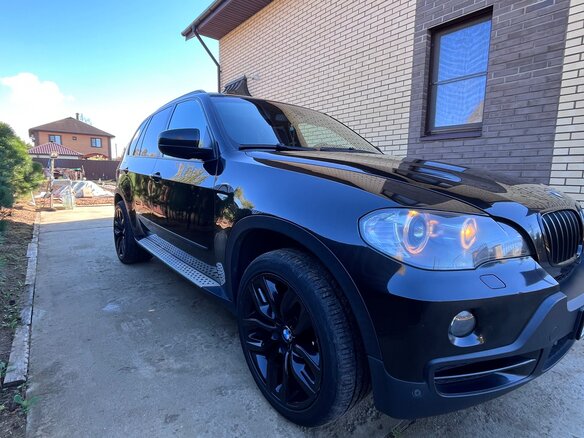 2008 BMW X5 30d II (E70), чёрный, 2000000 рублей - вид 7