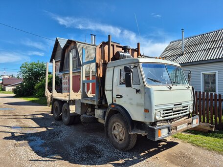 2000 КамАЗ 53215, серый, 1000000 рублей, вид 2