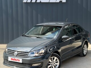 2018 Volkswagen Polo V Рестайлинг, жёлтый, 650000 рублей, вид 1