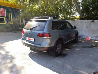 2007 Volkswagen Touareg I Рестайлинг, серый, 1190000 рублей, вид 4