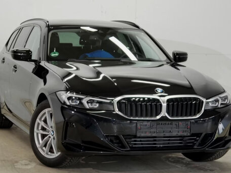 2023 BMW 3 серии 318d VII (G2x) Рестайлинг, чёрный, 4134000 рублей, вид 2