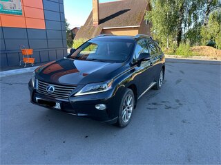 2013 Lexus RX 450h III Рестайлинг, чёрный, 2270000 рублей, вид 1