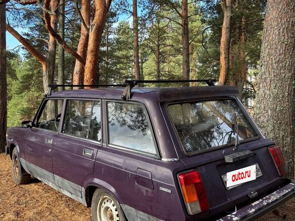 2000 Lada (ВАЗ) 2104, фиолетовый, 125000 рублей - вид 4