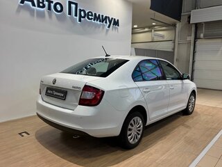 2019 Skoda Rapid I Рестайлинг, белый, 1589000 рублей, вид 5