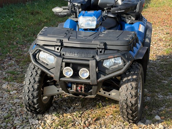 2014 Polaris Sportsman 550, синий, 625000 рублей - вид 17