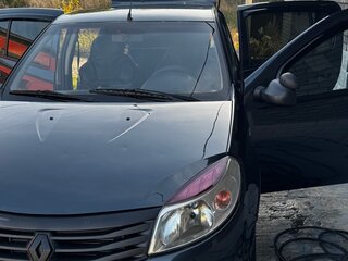 2010 Renault Sandero I, серый, 365000 рублей, вид 2