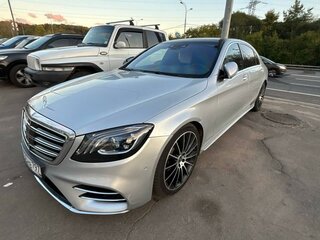 2019 Mercedes-Benz S-Класс 400 d VI (W222, C217) Рестайлинг, серый, 5999000 рублей, вид 1