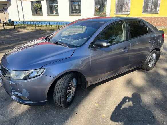 2009 Kia Cerato 5-speed II, серый, 410000 рублей - вид 7