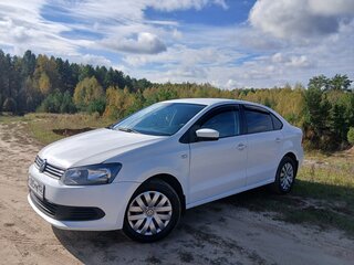 2010 Volkswagen Polo V, белый, 540000 рублей, вид 1