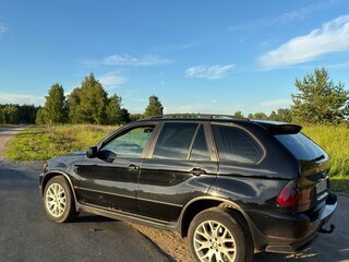 2003 BMW X5 3.0d I (E53), чёрный, 780000 рублей, вид 5
