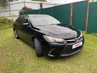 2017 Toyota Camry VII (XV50) Рестайлинг 2, чёрный, 1750000 рублей, вид 2