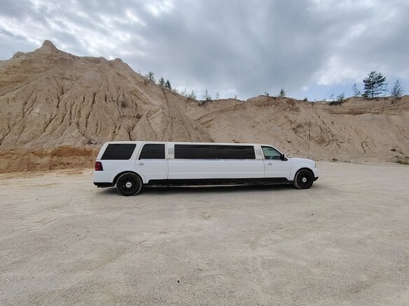 2004 Lincoln Navigator 4-speed II, белый, 450000 рублей - вид 3