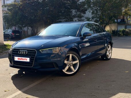 2015 Audi A3 III (8V), синий, 1499999 рублей, вид 2