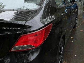 2014 Hyundai Solaris I Рестайлинг, чёрный, 1050000 рублей, вид 5