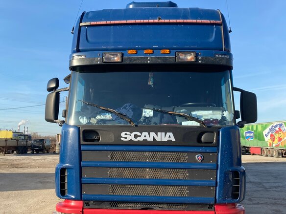 2000 Scania 4-Series, синий, 2700000 рублей - вид 1