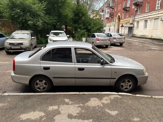 2006 Hyundai Accent ТагАЗ II, серебристый, 350000 рублей, вид 5