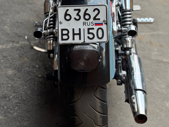 2007 Harley-Davidson Dyna Low Rider, синий, 900000 рублей - вид 5