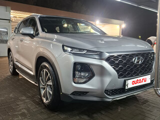 2019 Hyundai Santa Fe IV, серебристый, 3100000 рублей, вид 1