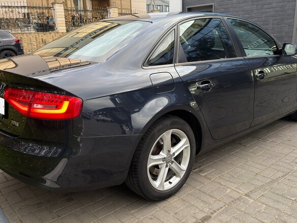 2015 Audi A4 IV (B8) Рестайлинг, чёрный - вид 6