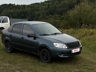 2013 Lada (ВАЗ) Granta I, синий, 540000 рублей, вид 3