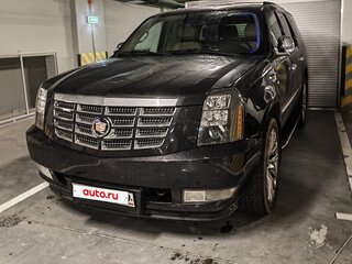 2012 Cadillac Escalade III, чёрный, 3300000 рублей, вид 1
