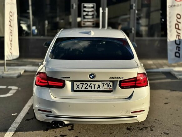 2018 BMW 3 серии 320d xDrive VI (F3x) Рестайлинг, белый - вид 4