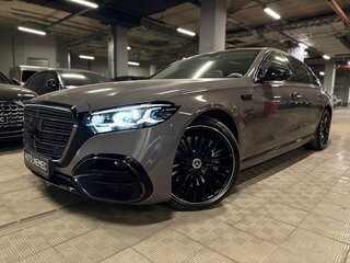 2026 Mercedes-Benz S-Класс 450 d Long 4MATIC VII (W223) Рестайлинг, серый, 30000000 рублей, вид 1