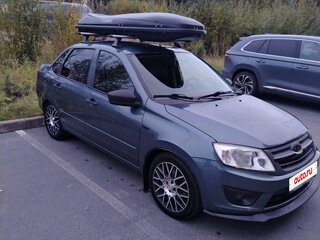 2014 Lada (ВАЗ) Granta I, серый, 520000 рублей, вид 5