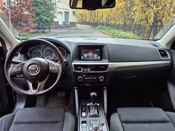 2015 Mazda CX-5 I Рестайлинг, синий, 2200000 рублей - вид 13