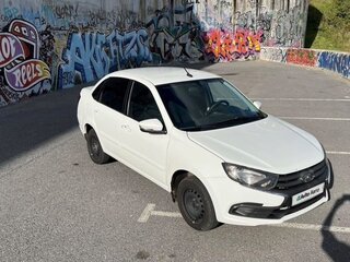 2018 Lada (ВАЗ) Granta I Рестайлинг, белый, 520000 рублей, вид 3
