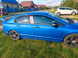 2008 Honda Civic VIII Рестайлинг, синий, 700000 рублей, вид 3