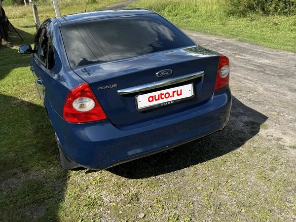 2008 Ford Focus II Рестайлинг, синий, 475000 рублей - вид 5