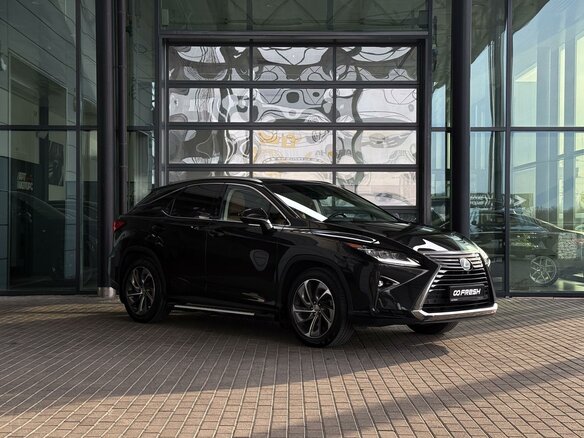 2017 Lexus RX 200t IV, чёрный, 4000000 рублей