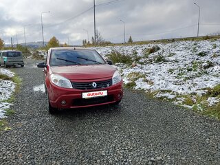 2010 Renault Sandero I, красный, 414000 рублей, вид 5