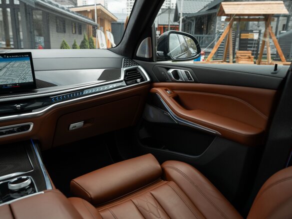 2023 BMW X7 40d I (G07) Рестайлинг, чёрный, 13000000 рублей - вид 27