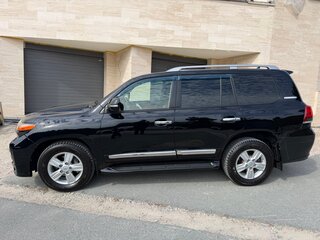 2014 Toyota Land Cruiser 200 Series Рестайлинг 1, чёрный, 3750000 рублей, вид 4