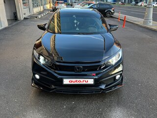2019 Honda Civic X Рестайлинг, чёрный, 1900000 рублей, вид 3