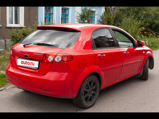 2010 Chevrolet Lacetti I, красный, 407000 рублей, вид 4