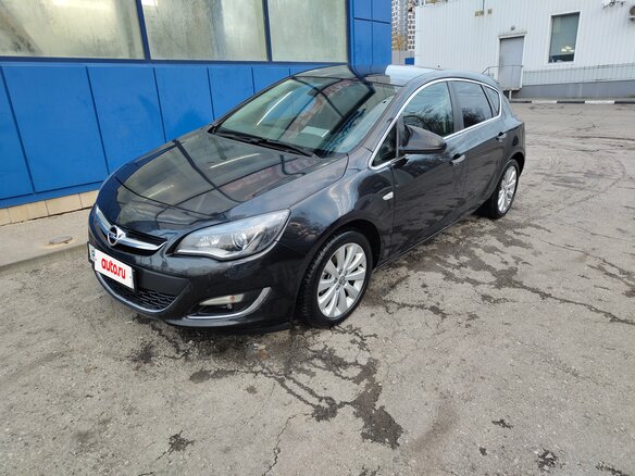 2013 Opel Astra J Рестайлинг, чёрный, 660000 рублей