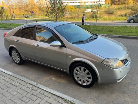 2005 Nissan Primera III (P12), серебристый, 585000 рублей, вид 2