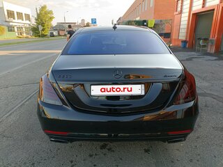 2014 Mercedes-Benz S-Класс 500 Long VI (W222, C217), чёрный, 2900000 рублей, вид 4
