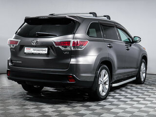 2014 Toyota Highlander III (XU50), серый, 2050000 рублей, вид 5