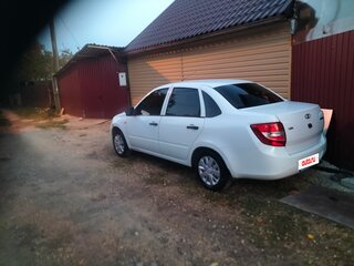 2012 Lada (ВАЗ) Granta I, серебристый, 455000 рублей, вид 1