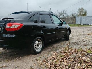 2014 Lada (ВАЗ) Granta I, чёрный, 355000 рублей, вид 3