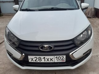 2019 Lada (ВАЗ) Granta I Рестайлинг, белый, 795000 рублей, вид 3